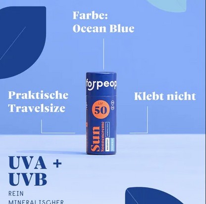 forpeople — Στερεό Αντιηλιακό SPF50 Mini Ocean Blue 20g