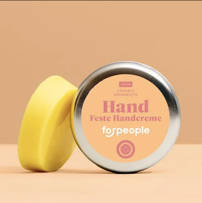 forpeople — Στερεή Κρέμα Χεριών Vegan Περγαμόντο & Λεμόνι 40g