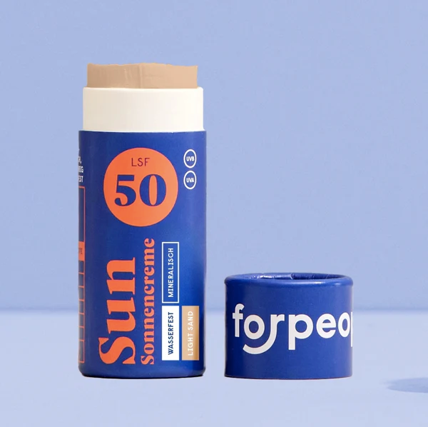 forpeople — Στερεό Αντιηλιακό SPF50 Mini Light Sand 20g