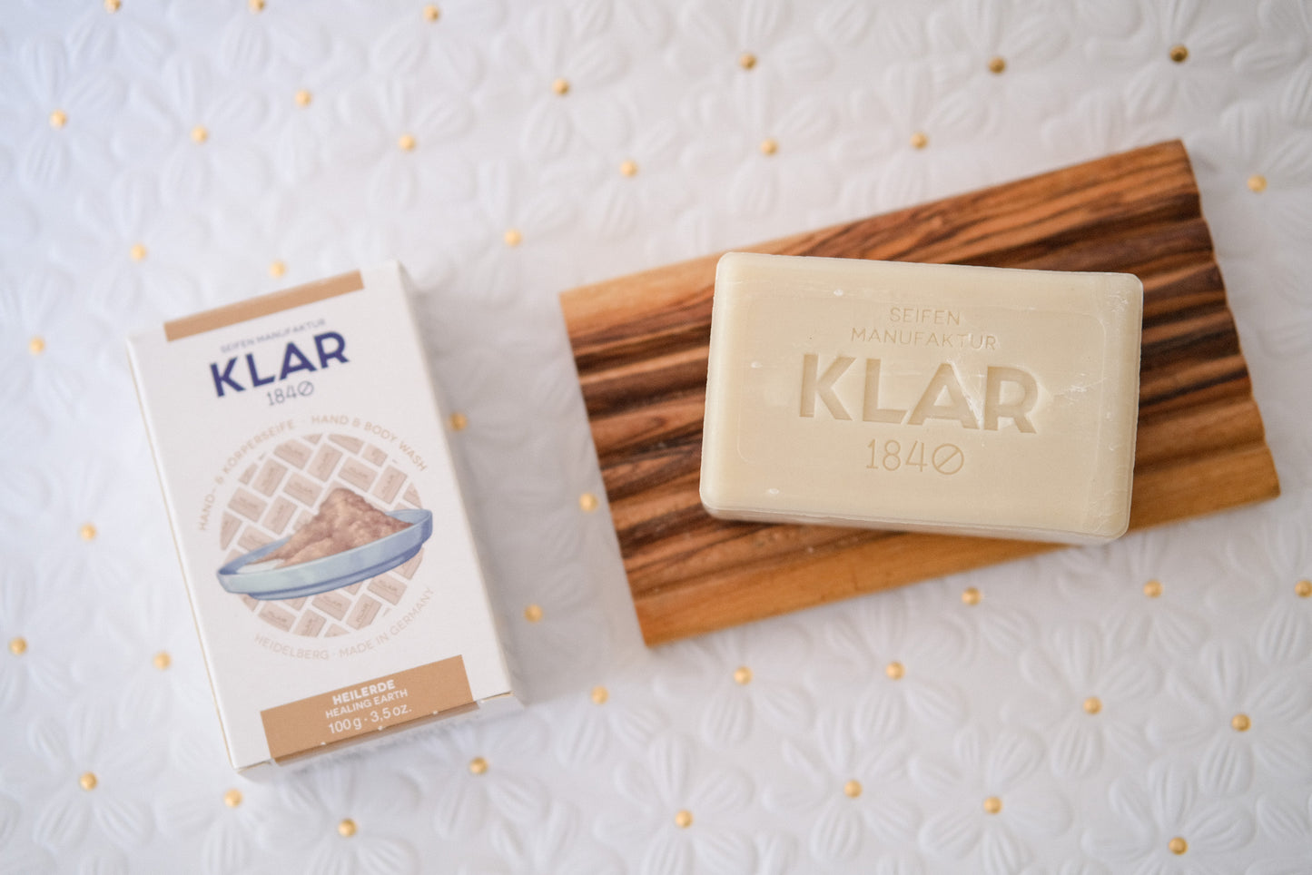 Klar Seifen — Σαπούνι Θεραπευτικής Αργίλου 100g