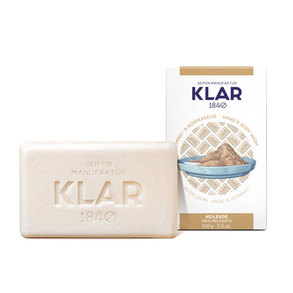 Klar Seifen — Σαπούνι Θεραπευτικής Αργίλου 100g